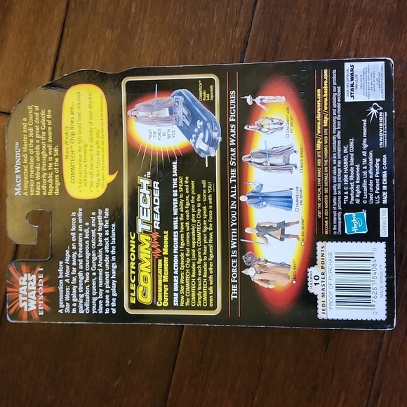 Star Wars Mace Windu with Lightsaber and Jedi Cloak - Picture 2 of 2